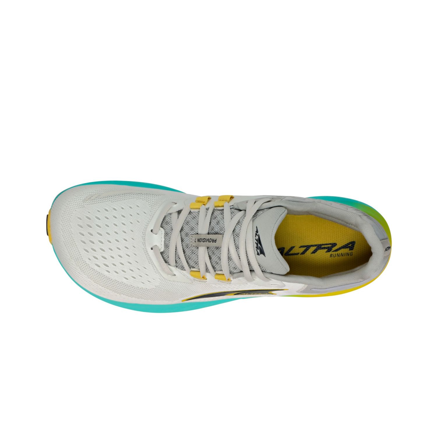 Grey / Yellow Altra Provision 7 Men's Road Running Shoes | KSA-69245379