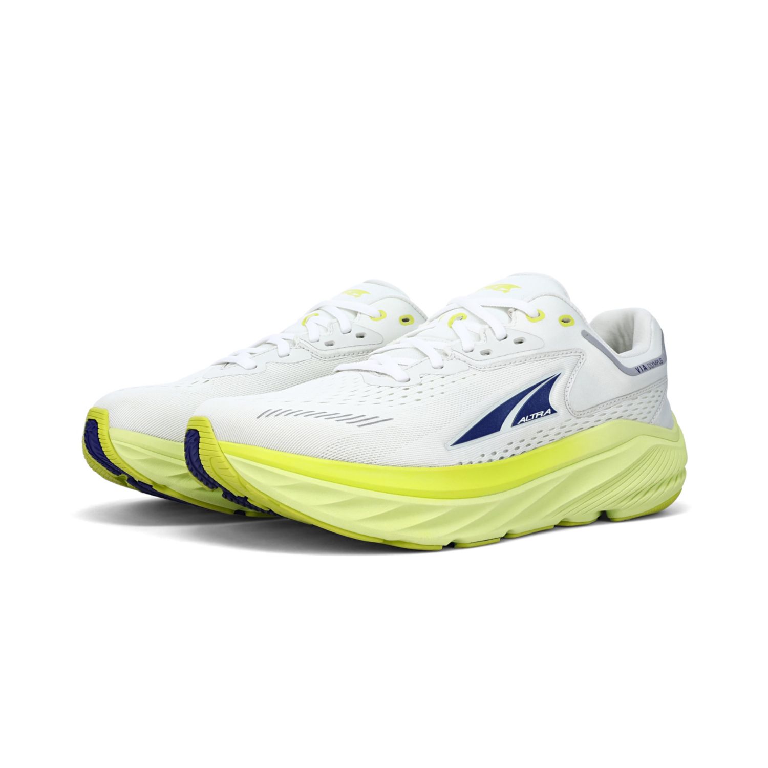 Light Green Altra Via Olympus Men's Road Running Shoes | KSA-78395029