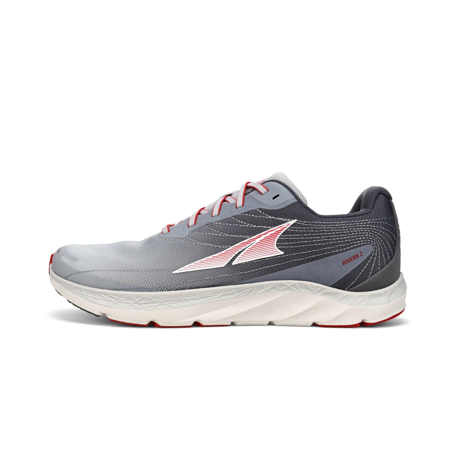 Light Grey / Red Altra Rivera 2 Men\'s Sneakers | KSA-71396589