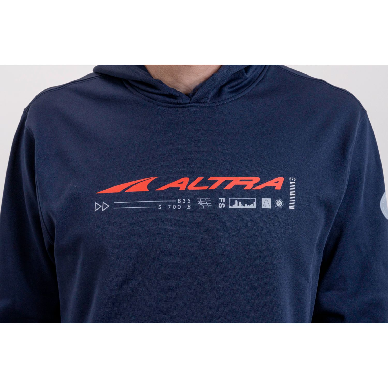 Navy Altra Classic Men's Hoodie | KSA-92375189