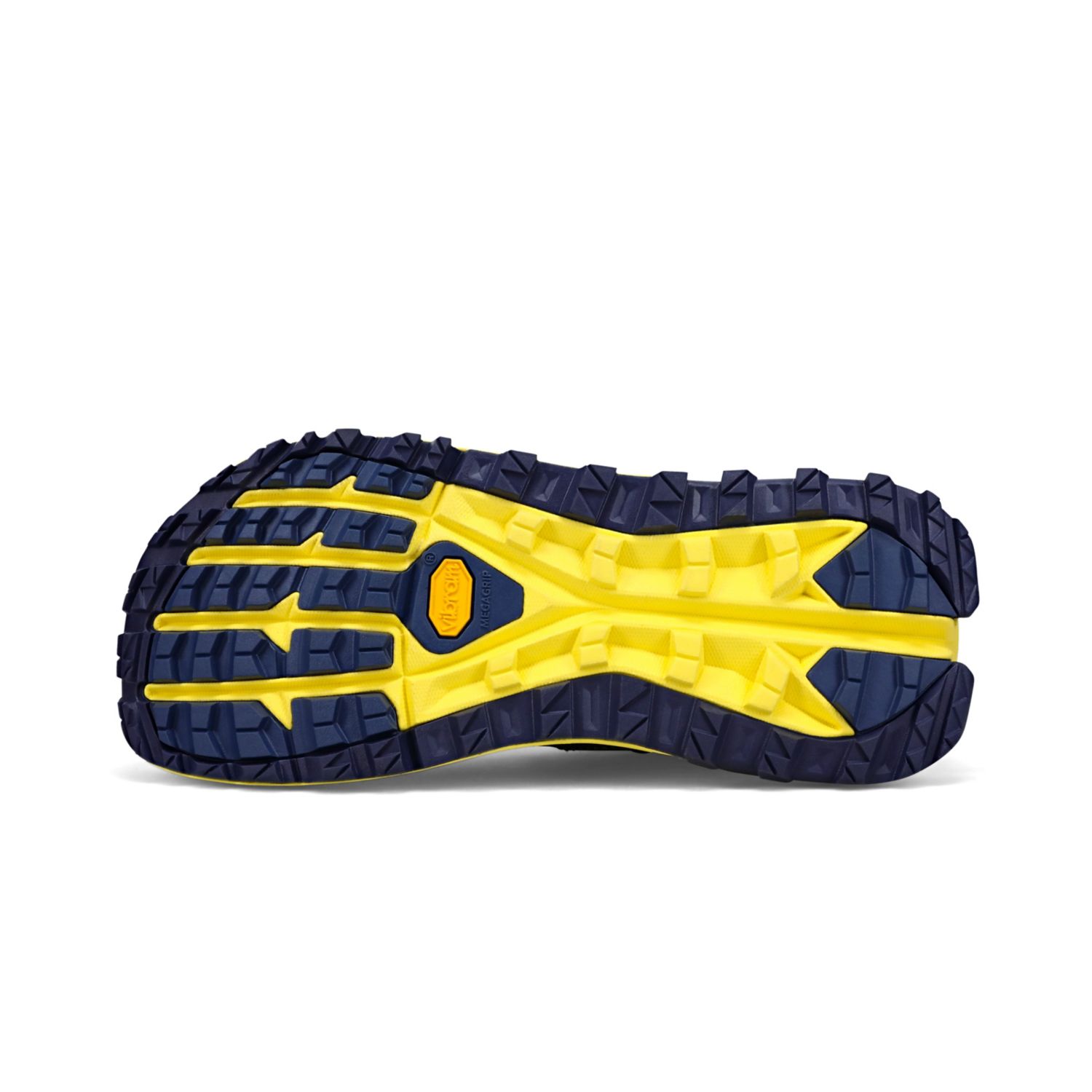 Navy Altra Olympus 5 Men's Trail Running Shoes | KSA-39764859