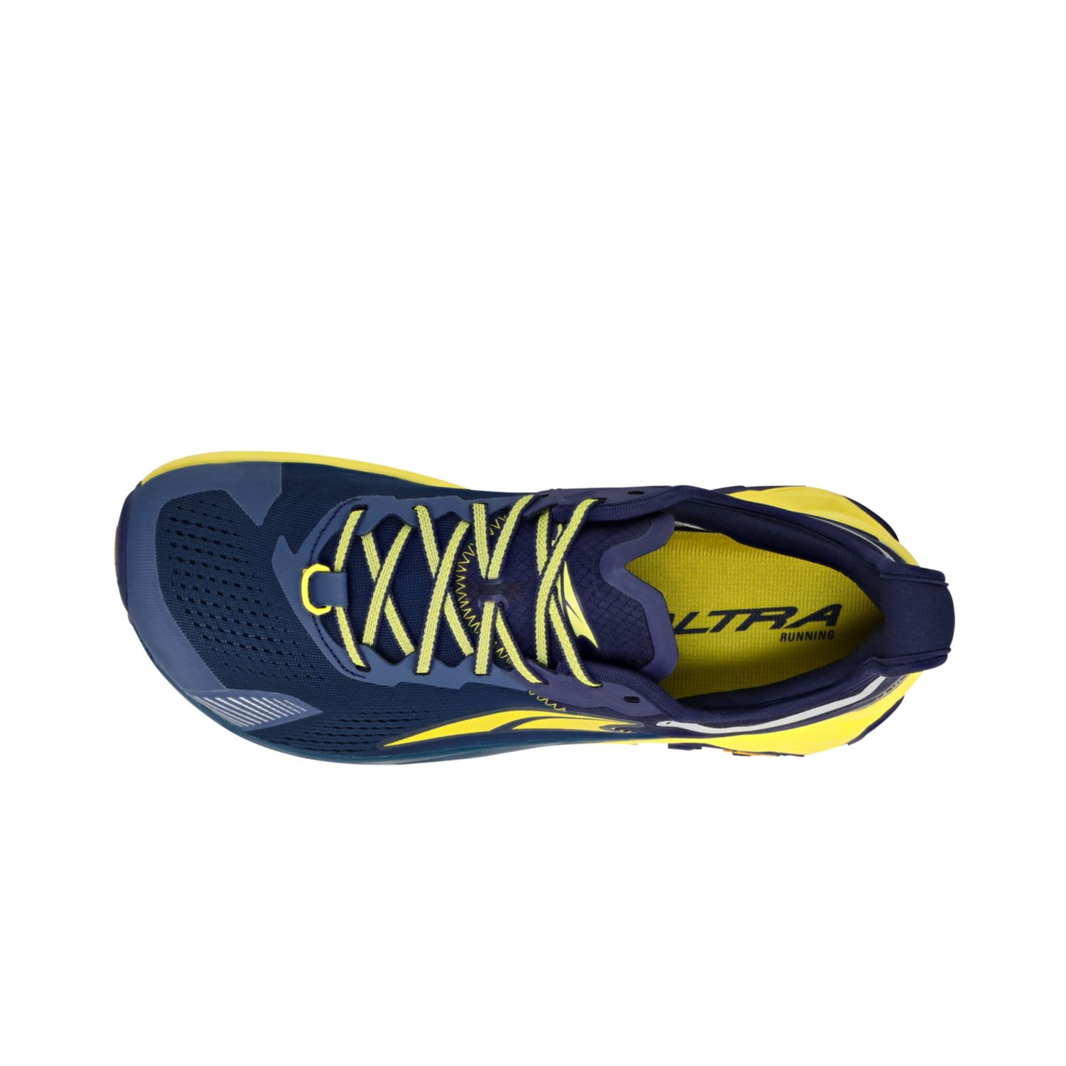 Navy Altra Olympus 5 Men's Trail Running Shoes | KSA-39764859