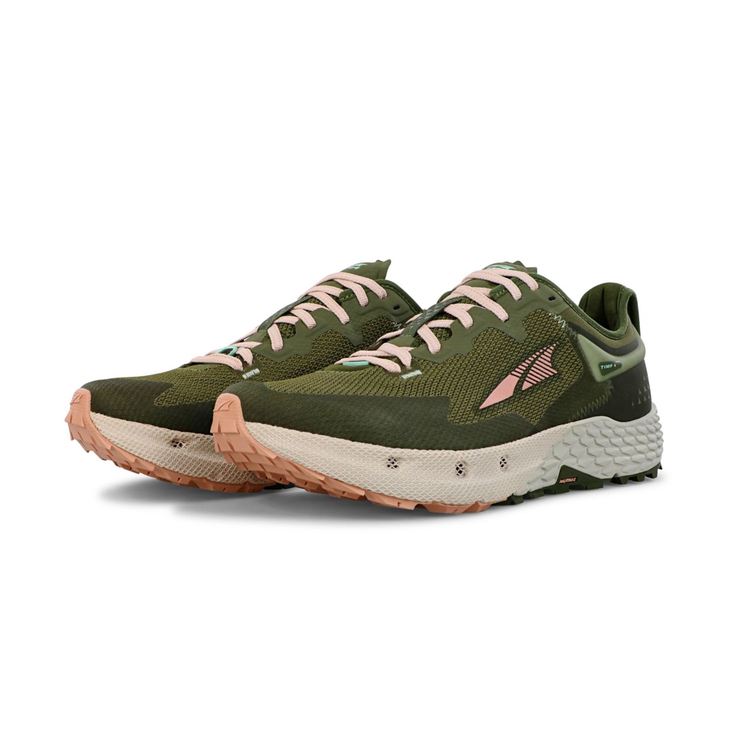 Olive Altra Timp 4 Women's Trail Running Shoes | KSA-54983609