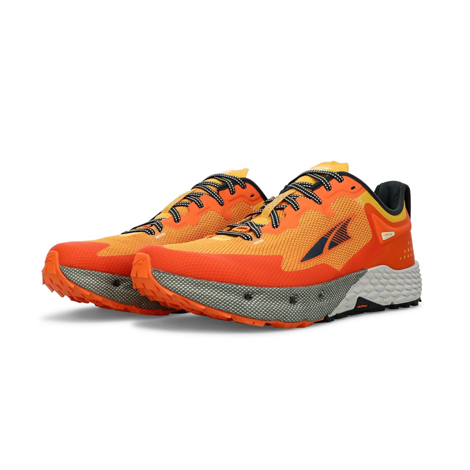 Orange Altra Timp 4 Men's Trail Running Shoes | KSA-19586329