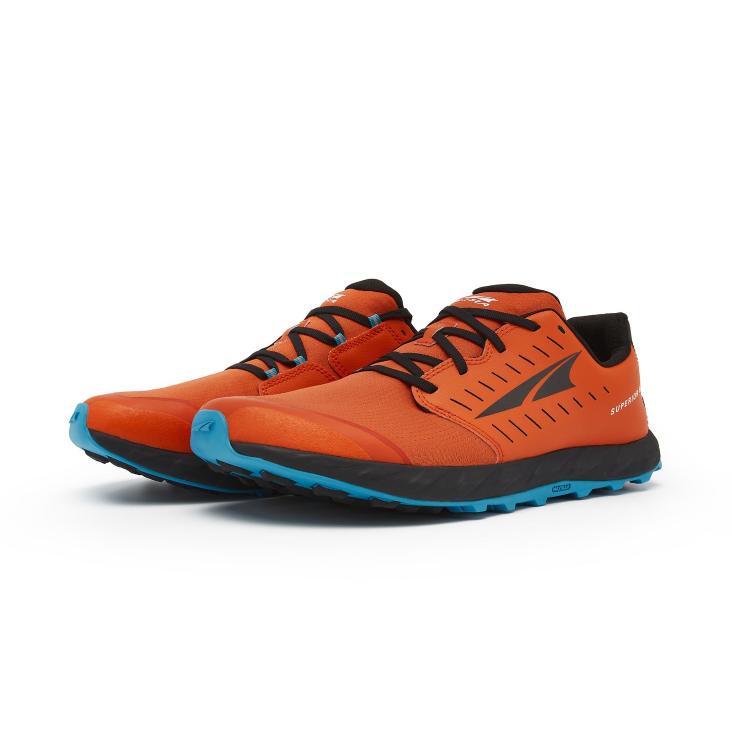 Orange / Black Altra Superior 5 Men's Trail Running Shoes | KSA-95436819