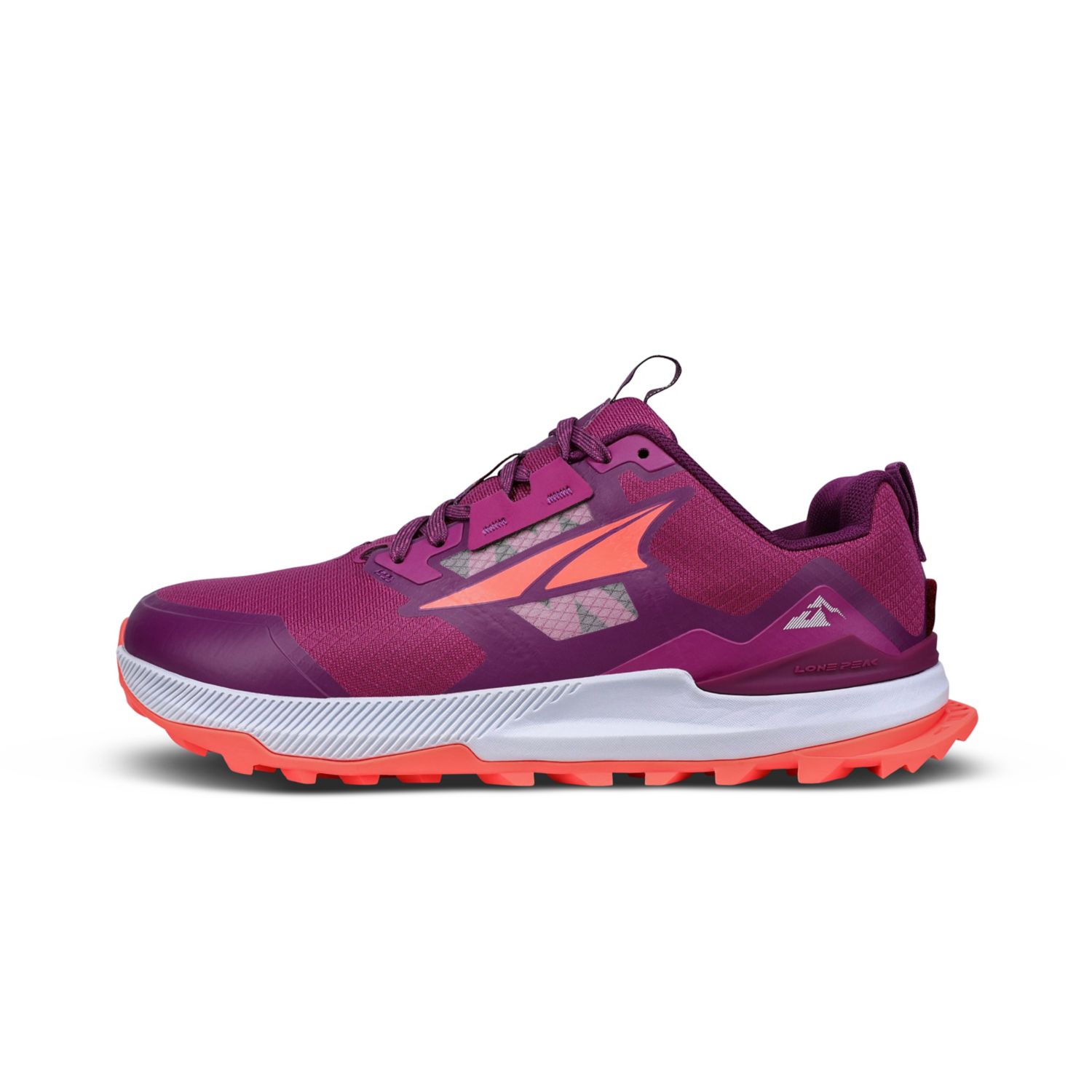 Purple / Orange Altra Lone Peak 7 Women\'s Trail Running Shoes | KSA-03251949