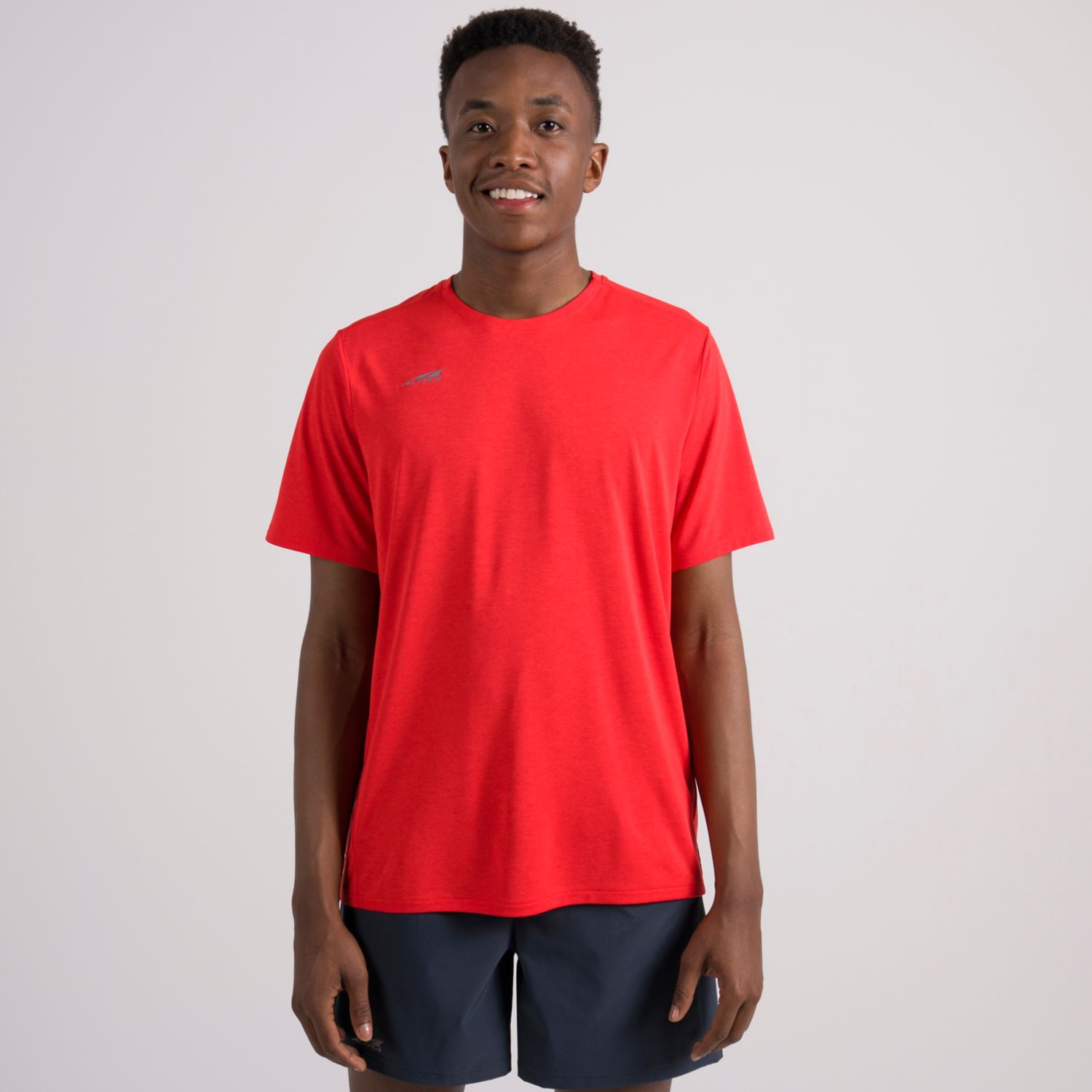 Red Altra Core Men's T Shirts | KSA-49507129