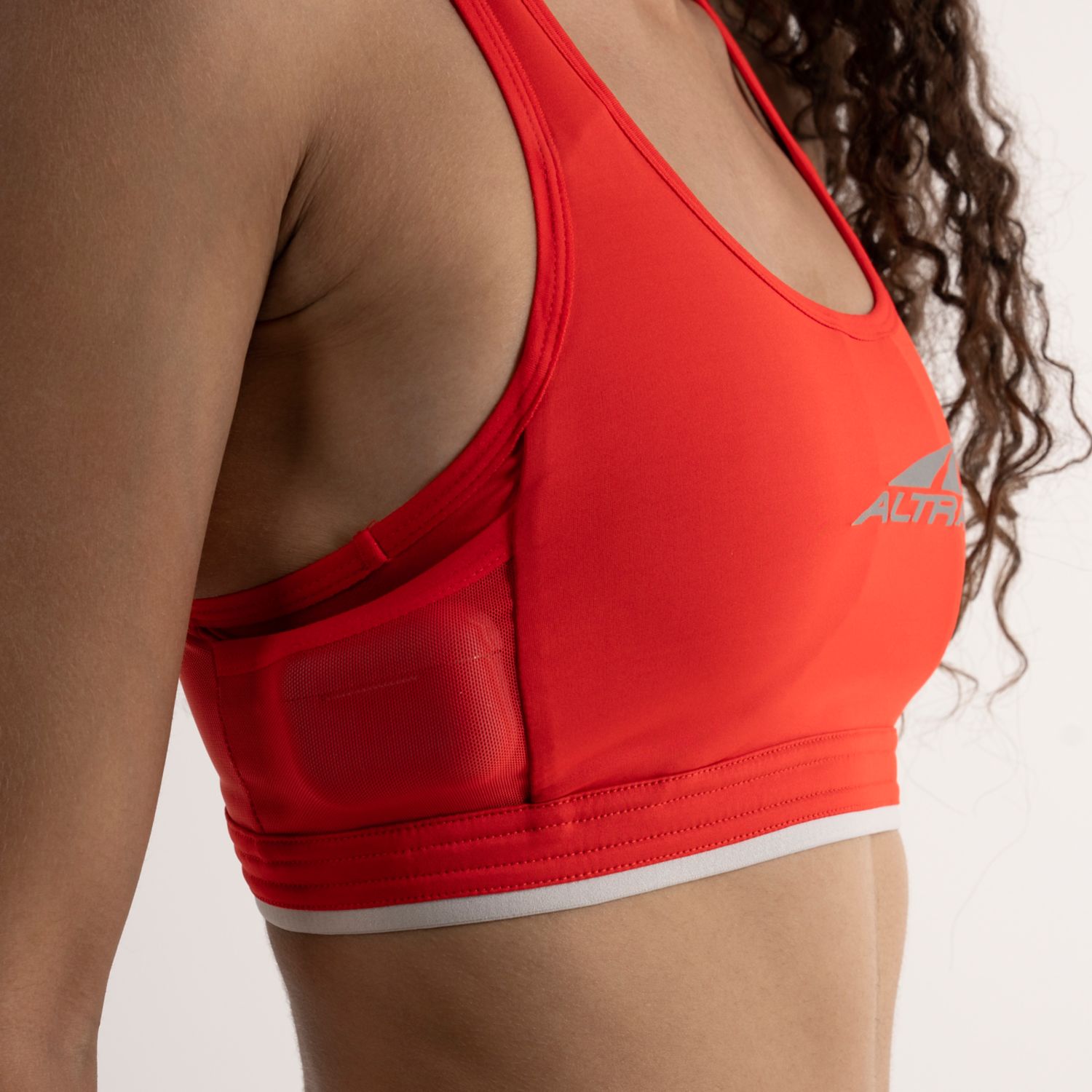 Red Altra Core Women's Sports Bra | KSA-98127069