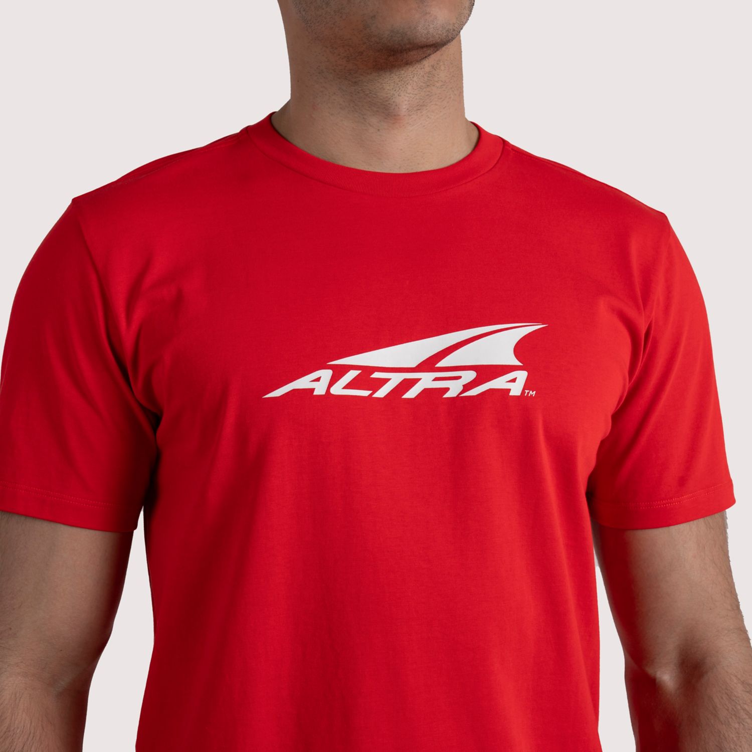 Red Altra Everyday Recycled Men's T Shirts | KSA-76509139