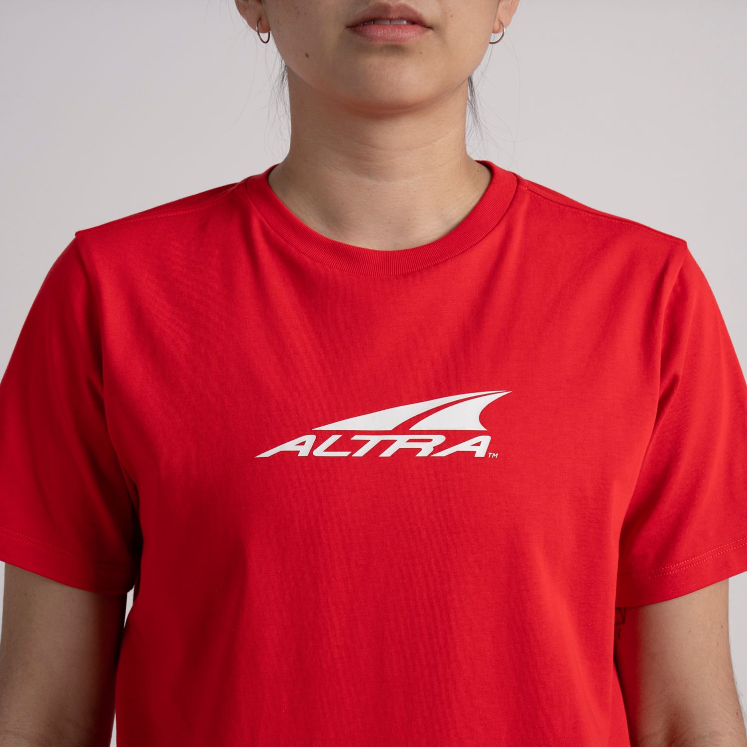 Red Altra Everyday Recycled Women's T Shirts | KSA-98034269