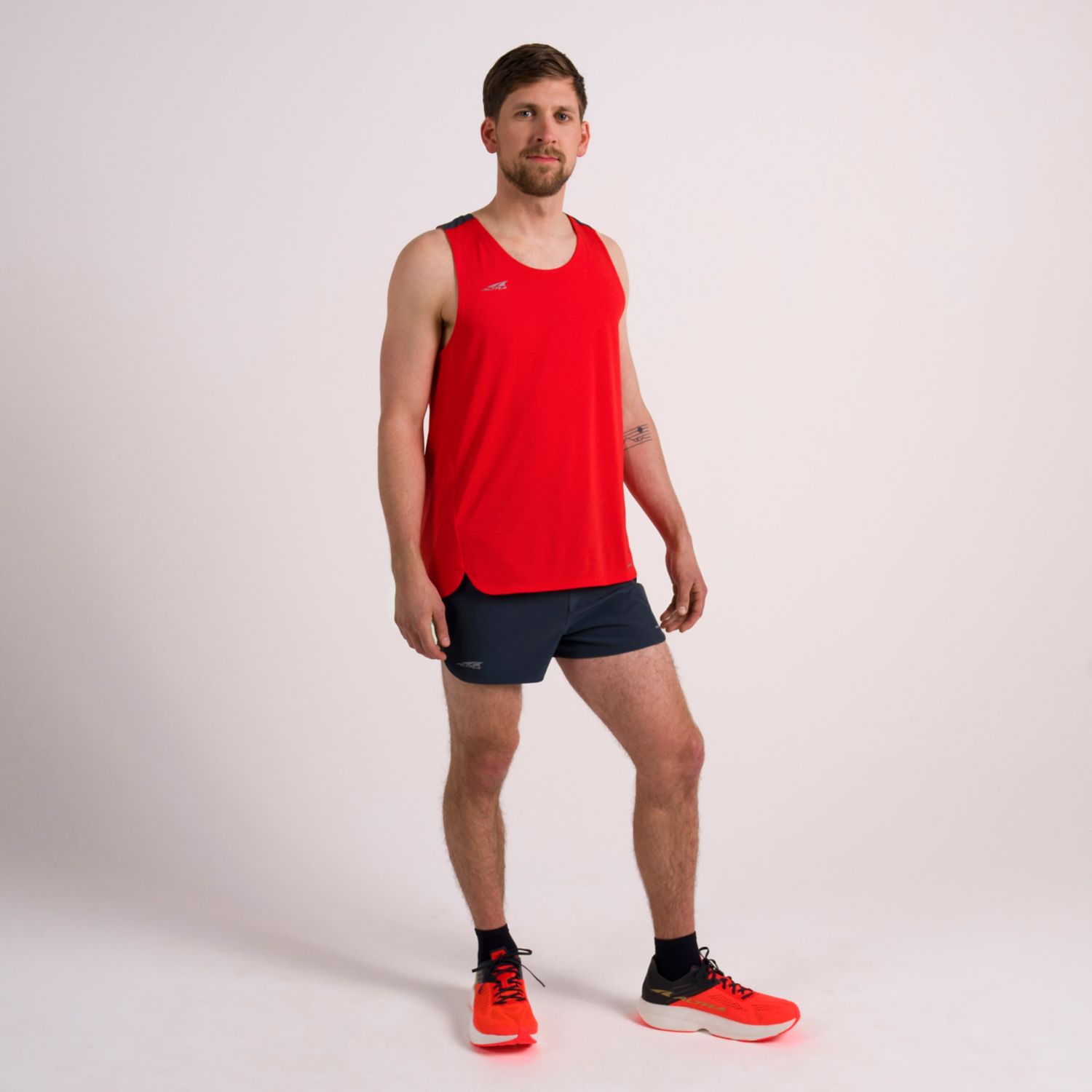 Red Altra Vanish Men's Tanks | KSA-25049879