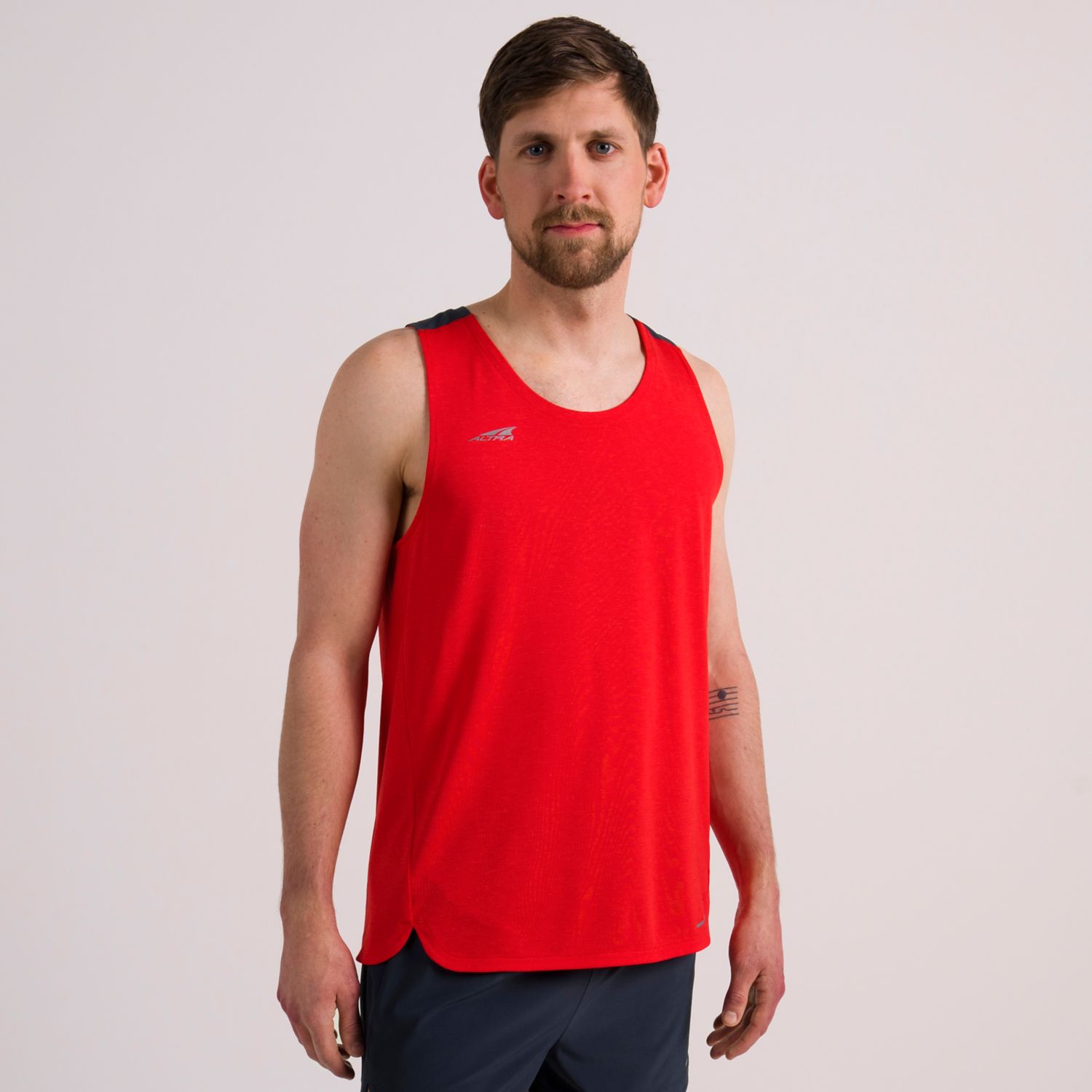 Red Altra Vanish Men\'s Tanks | KSA-25049879