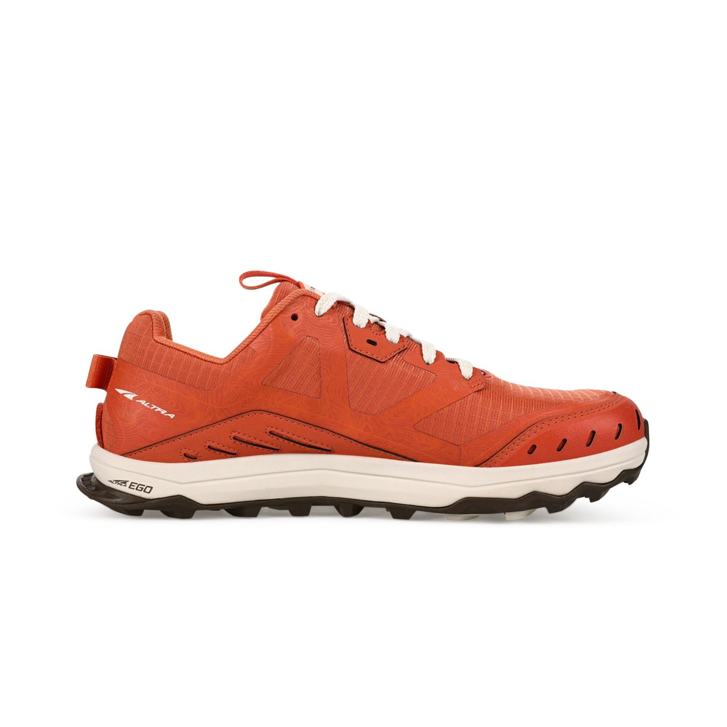 Red / Grey Altra Lone Peak 6 Women's Trail Running Shoes | KSA-41978529