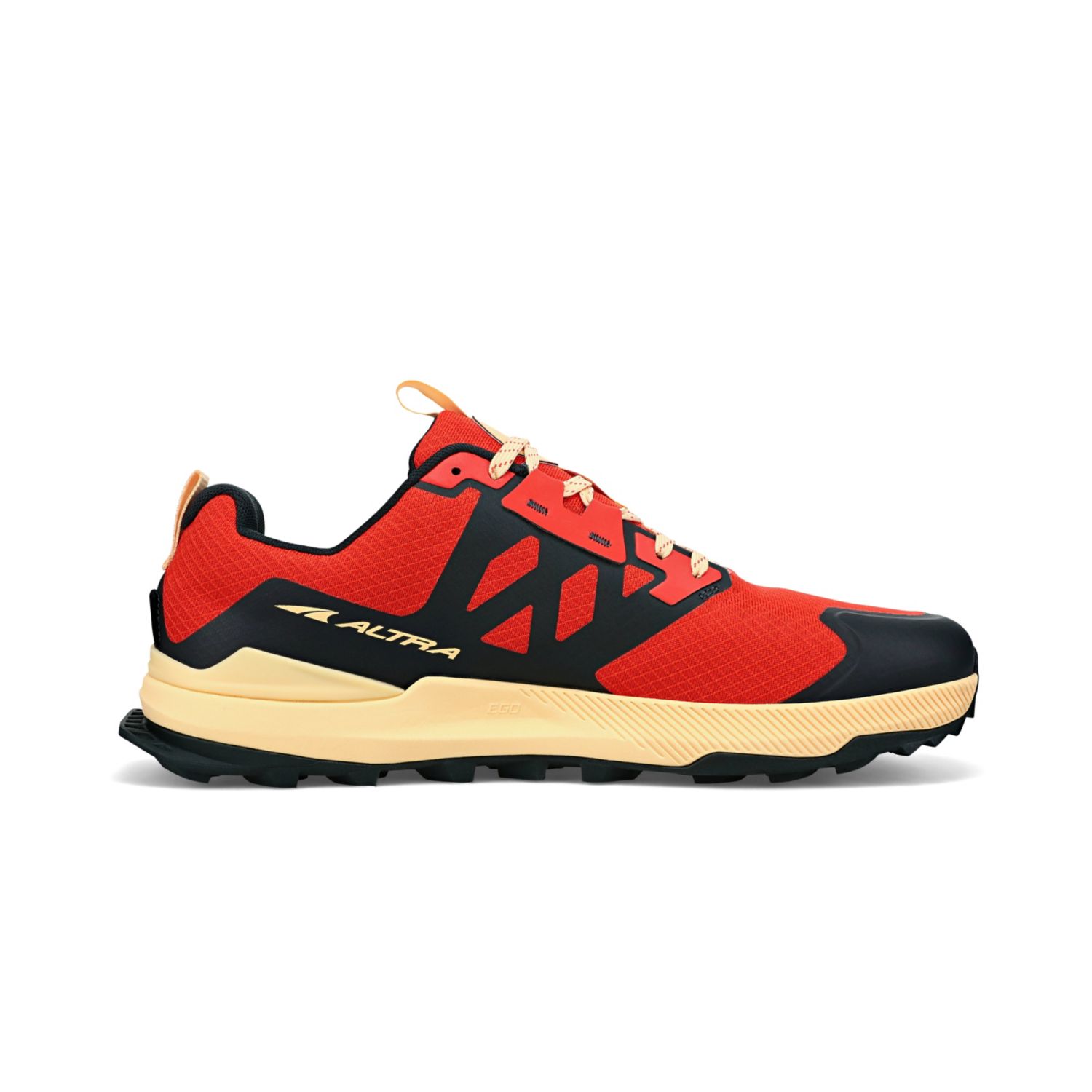 Red / Orange Altra Lone Peak 7 Men's Trail Running Shoes | KSA-86542179