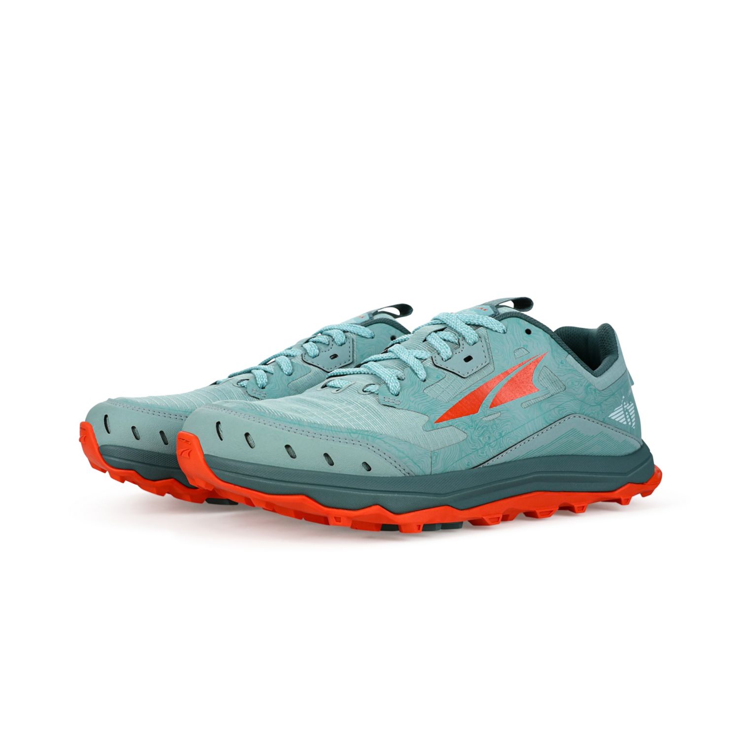 Turquoise Altra Lone Peak 6 Women's Trail Running Shoes | KSA-17305649