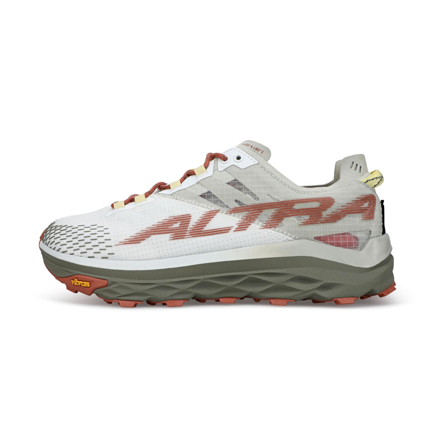 White Altra Mont Blanc Women\'s Trail Running Shoes | KSA-46078299