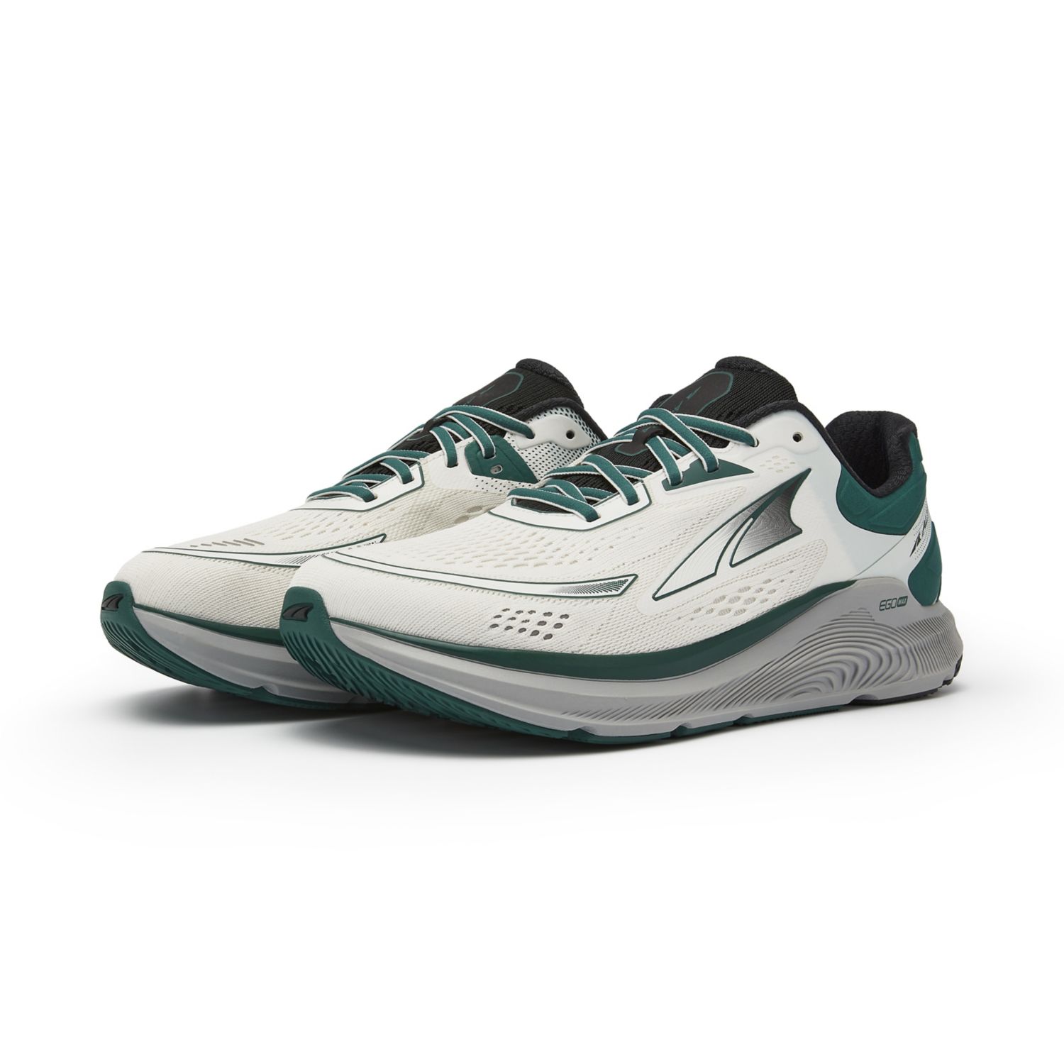 White / Green Altra Paradigm 6 Men's Road Running Shoes | KSA-14865329