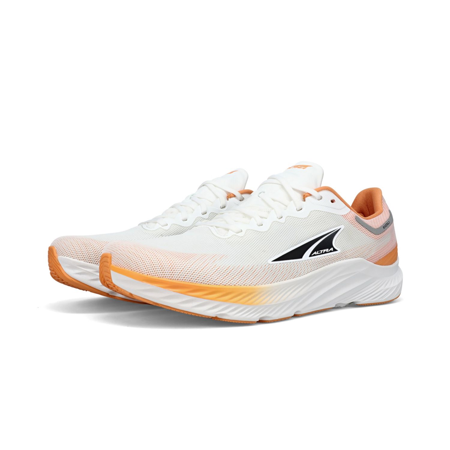 White / Orange Altra Rivera 3 Men's Sneakers | KSA-54769209