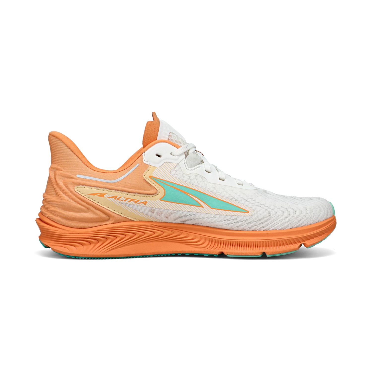 White / Orange Altra Torin 6 Women's Road Running Shoes | KSA-14736809